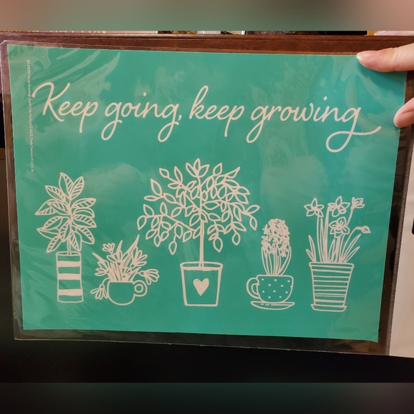 Chalk Couture Other Keep Going Keep Growing Chalk Couture Transfer Poshmark